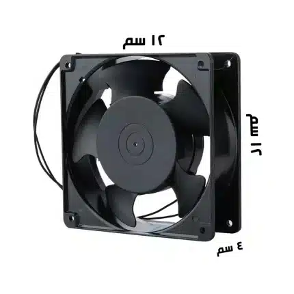 مروحة تبريد مربعة للخيمة الزراعية