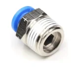 Straight connector 1/2 inch to 6mm